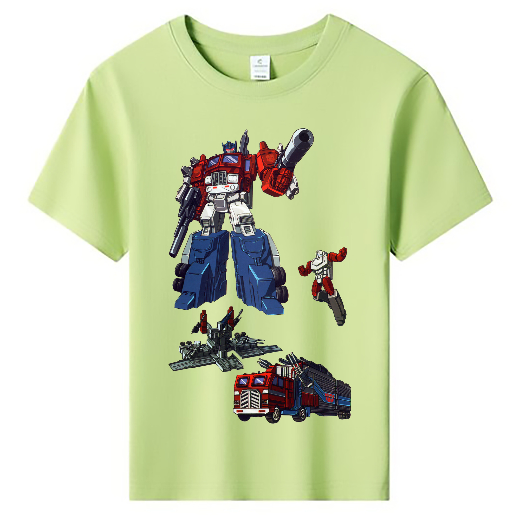 （画像用）  綿100％キッズTシャツ（フロントプリント）